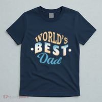 World's Best Dad Wave T-Shirt thumb 5