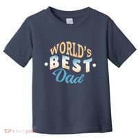 World's Best Dad Wave Toddler T-Shirt thumb 0