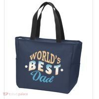 World's Best Dad Wave Tote Bag thumb 3