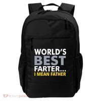 World's Best Farter I Mean Father Backpack thumb 0