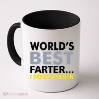 World's Best Farter I Mean Father Coffee Mug thumb 0