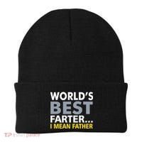 World's Best Farter I Mean Father Beanie thumb 0