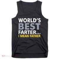 World's Best Farter I Mean Father Tank Top thumb 0