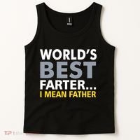 World's Best Farter I Mean Father Tank Top thumb 2