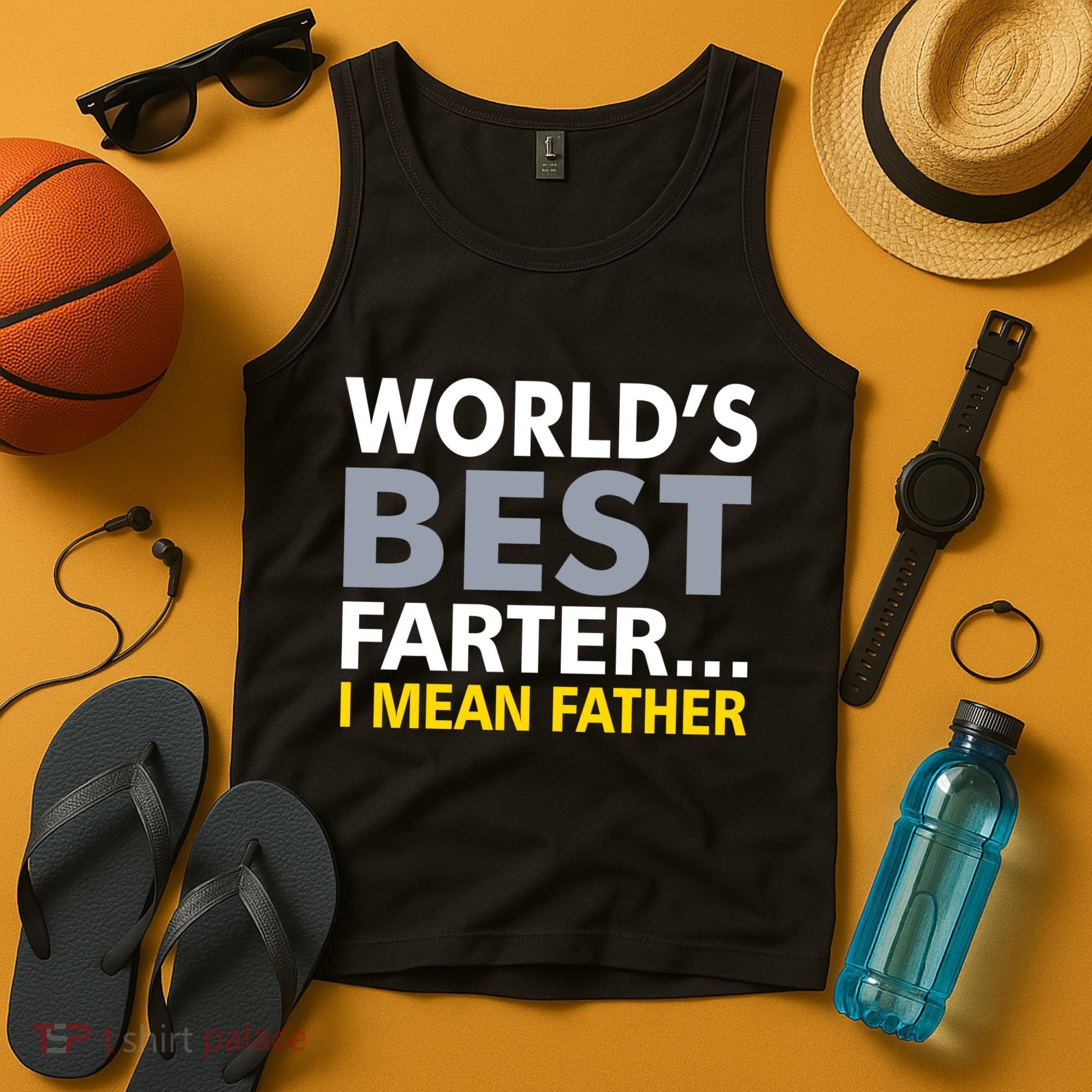 World's Best Farter I Mean Father Tank Top