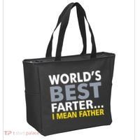World's Best Farter I Mean Father Tote Bag thumb 2