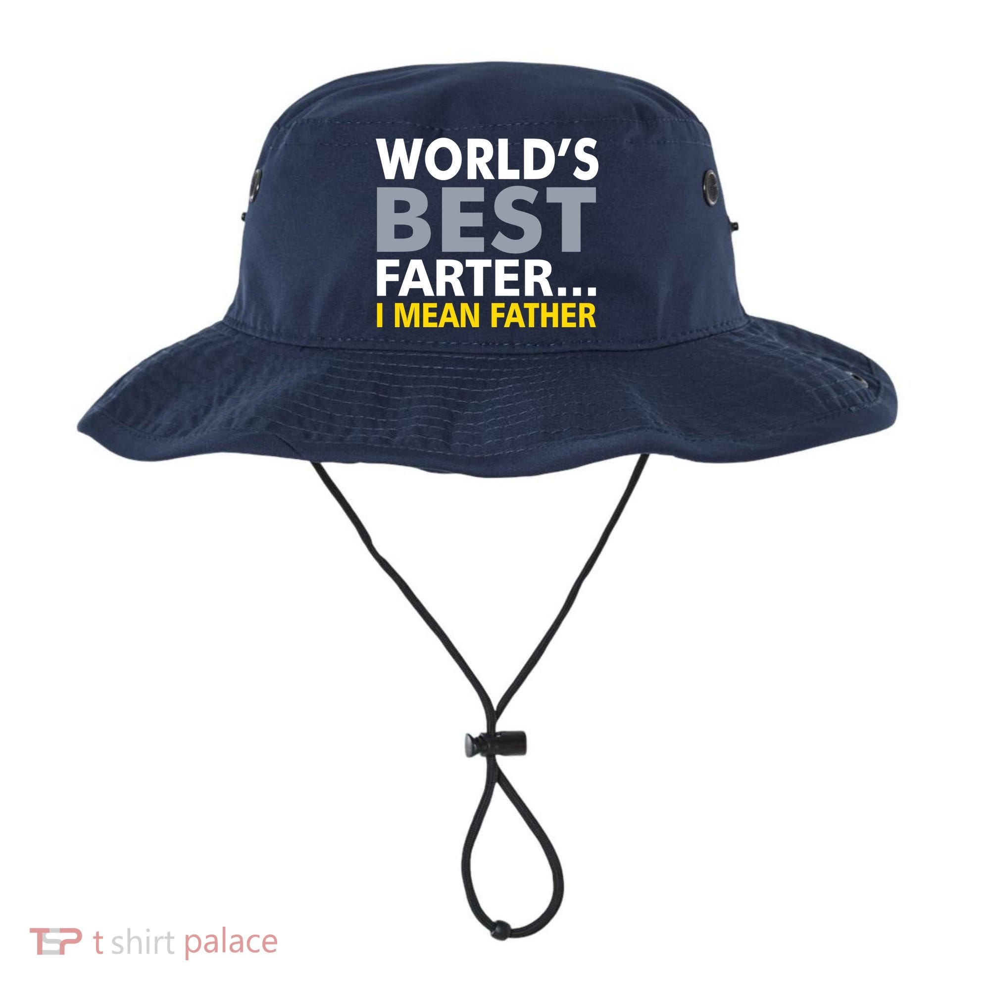 World's Best Farter I Mean Father Funny Dad Bucket Hat