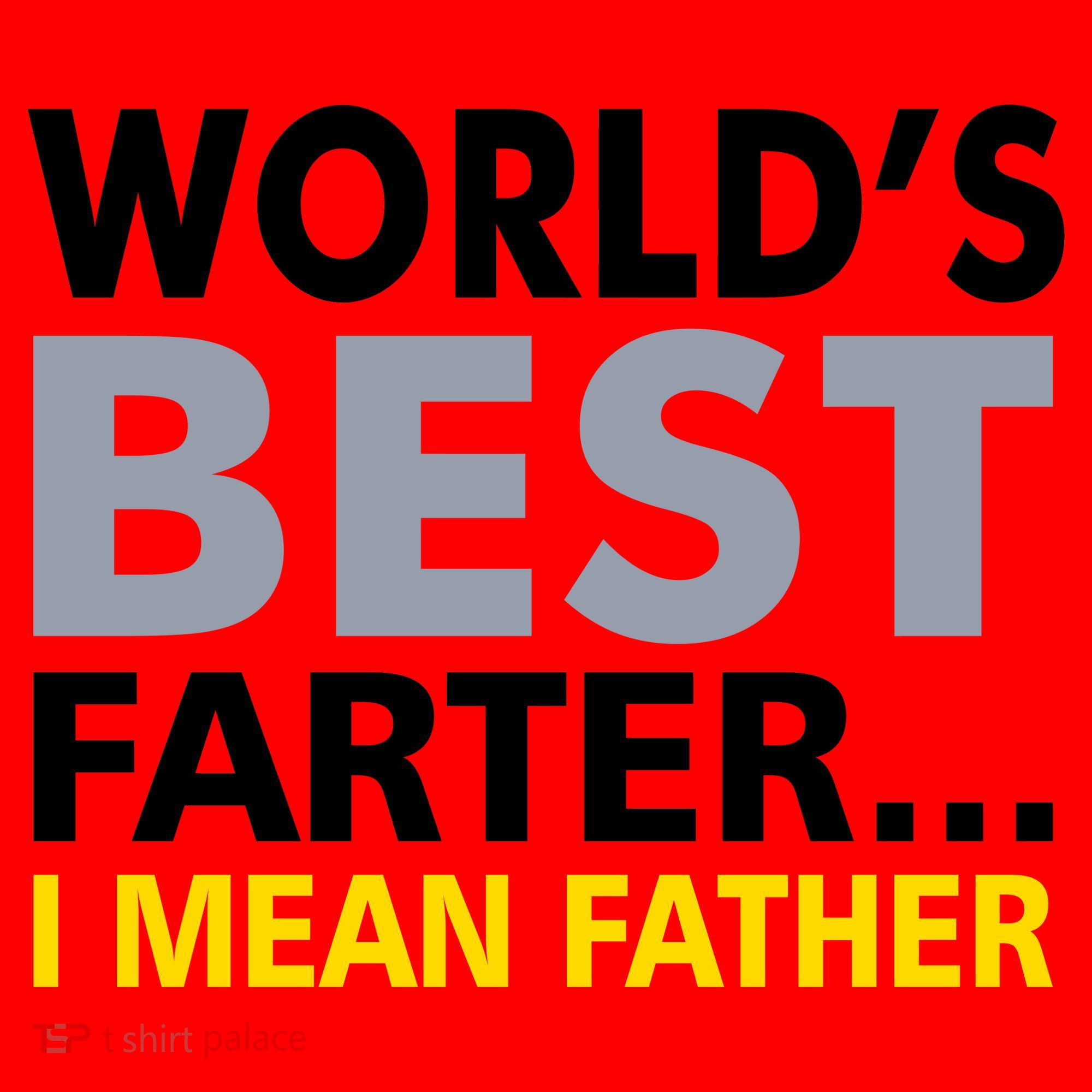 World's Best Farter I Mean Father Funny Dad Santa Hat
