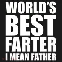 World's Best Farter I Mean Father Funny Dad Logo Women's Tank Top thumb 5