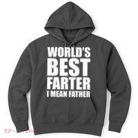 World's Best Farter I Mean Father Funny Dad Logo Hoodie thumb 0