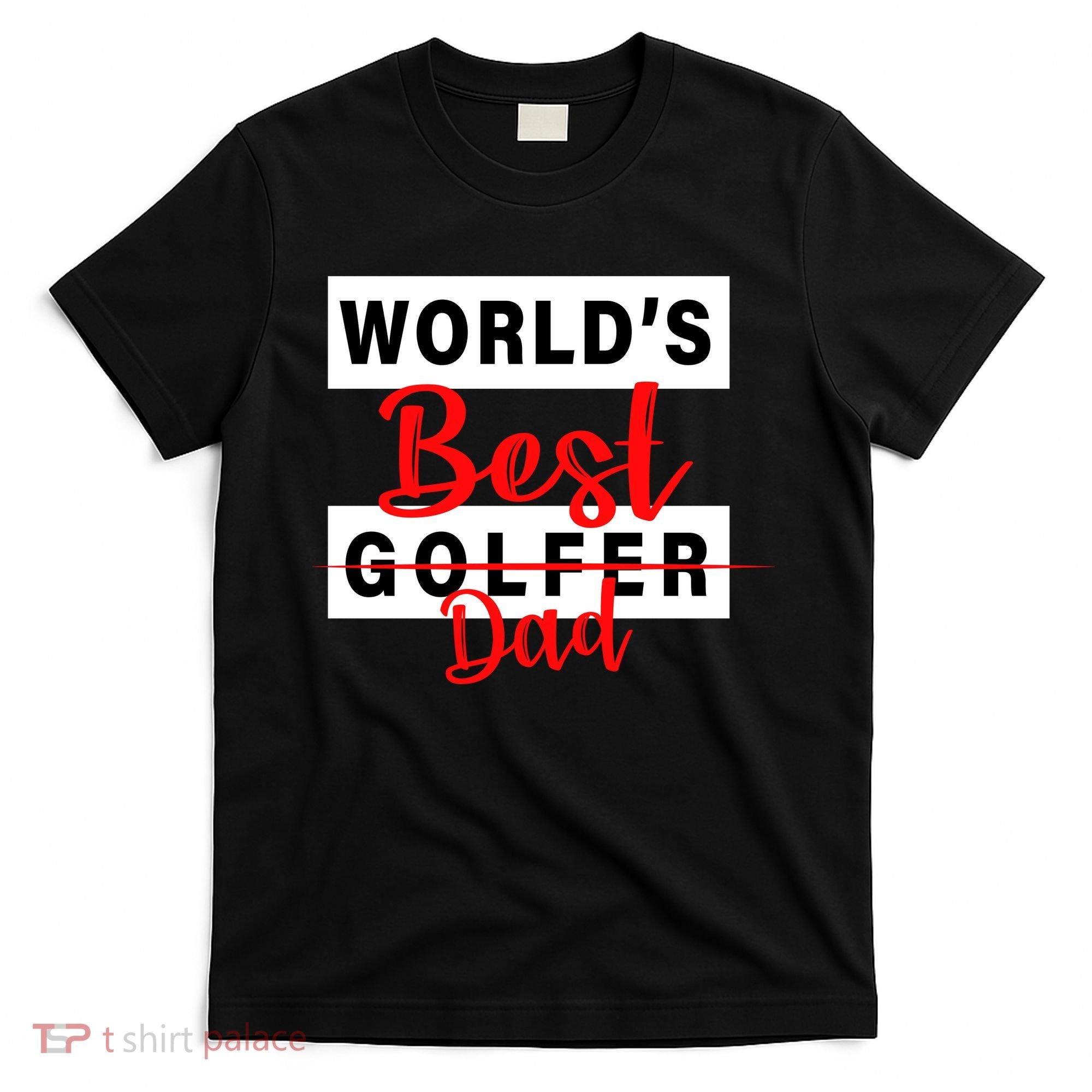 World's Best Golfer Dad T-Shirt