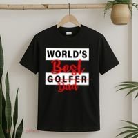 World's Best Golfer Dad T-Shirt thumb 2