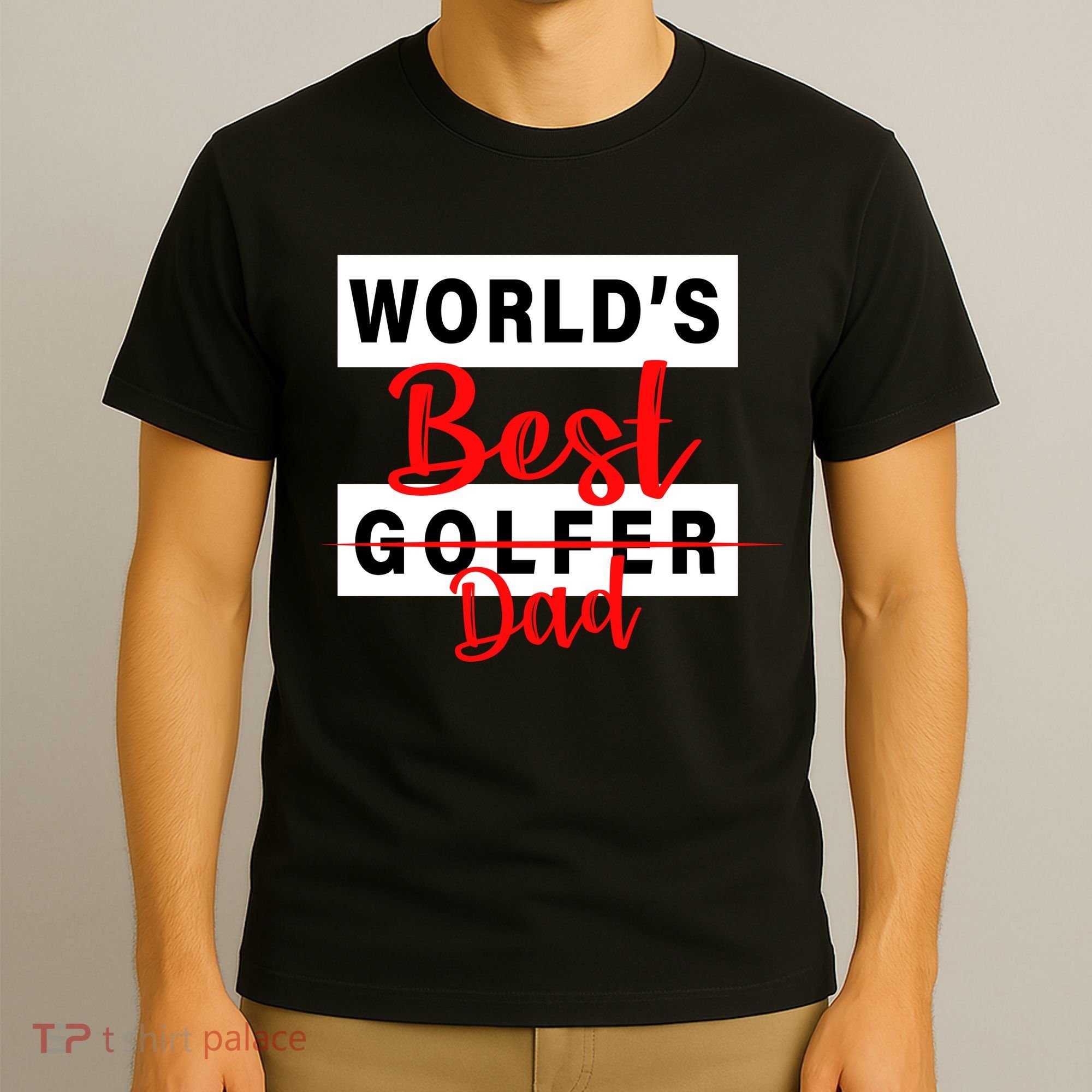 World's Best Golfer Dad T-Shirt