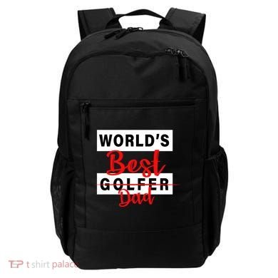 World's Best Golfer Dad Backpack