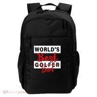 World's Best Golfer Dad Backpack thumb 0