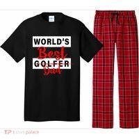 World's Best Golfer Dad Pajama Set thumb 0