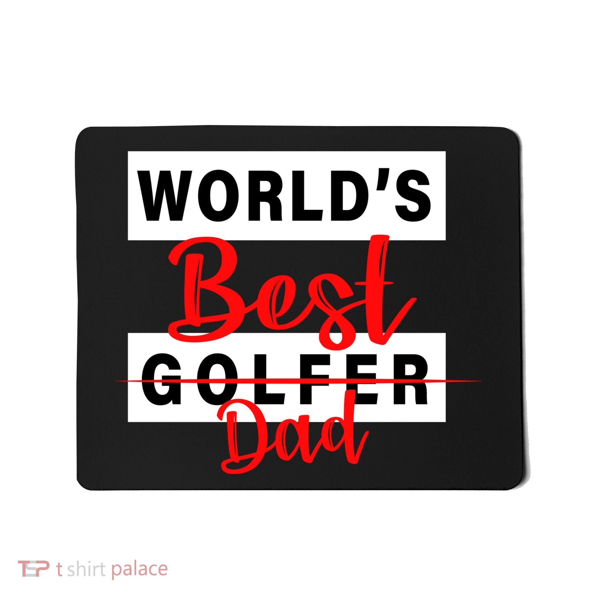 World's Best Golfer Dad Mousepad