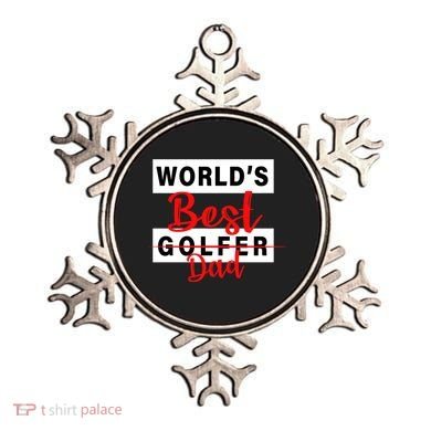 World's Best Golfer Dad Ornament