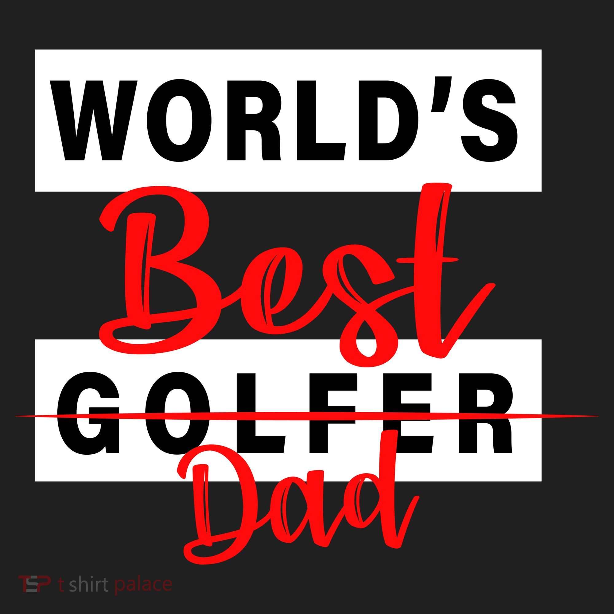 World's Best Golfer Dad Hat