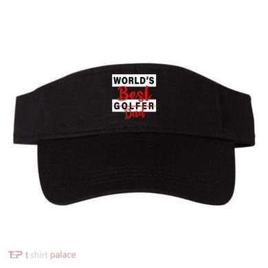 World's Best Golfer Dad Visor