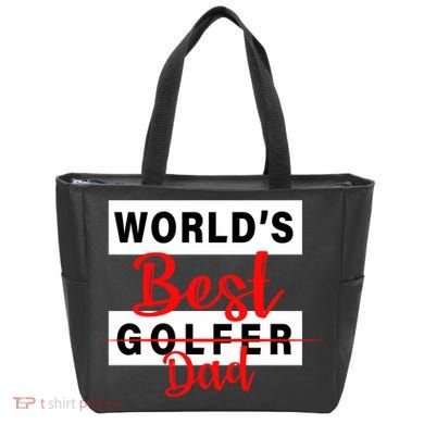 World's Best Golfer Dad Tote Bag