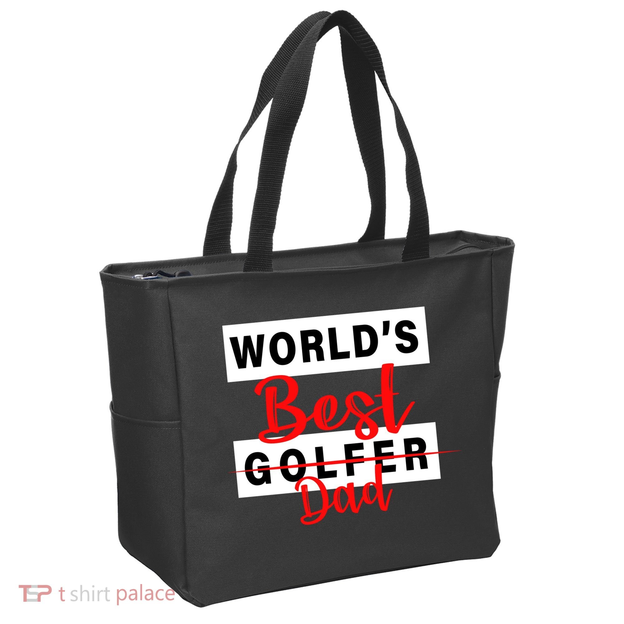 World's Best Golfer Dad Tote Bag