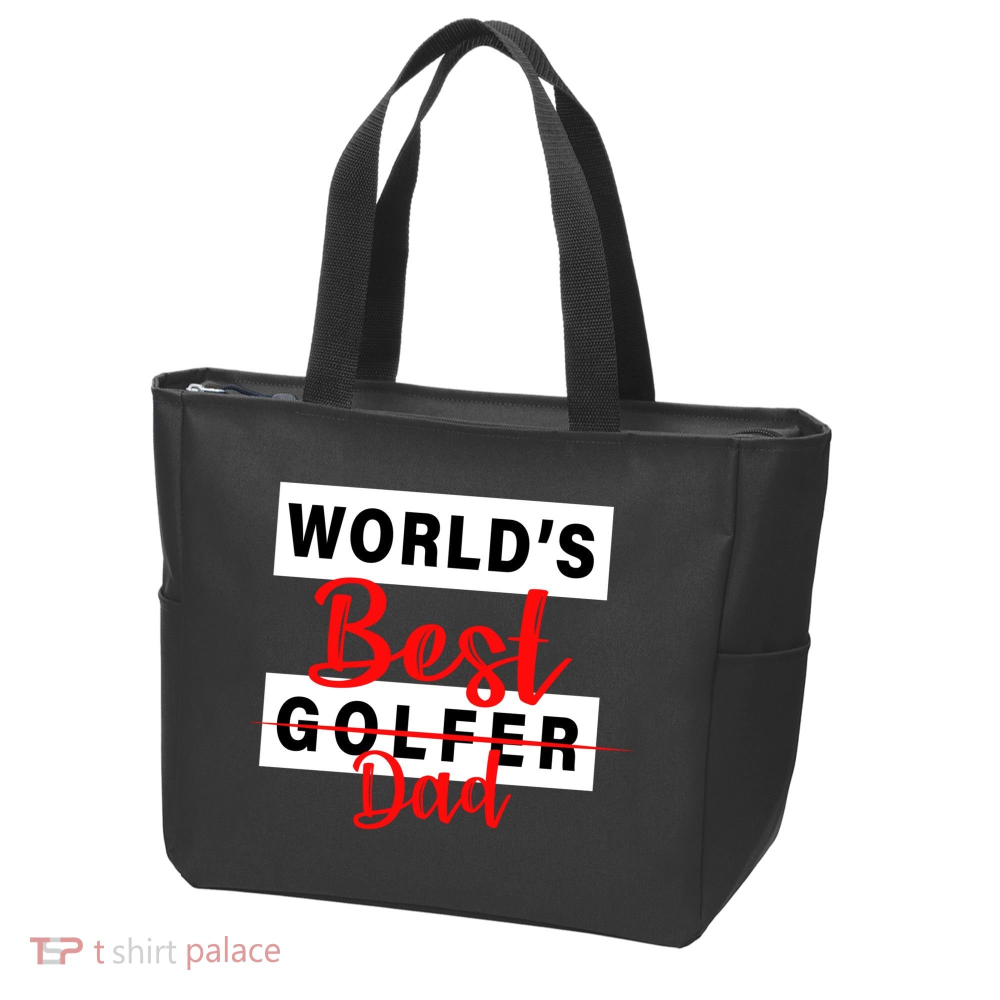 World's Best Golfer Dad Tote Bag