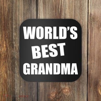 World's Best Grandma Coaster