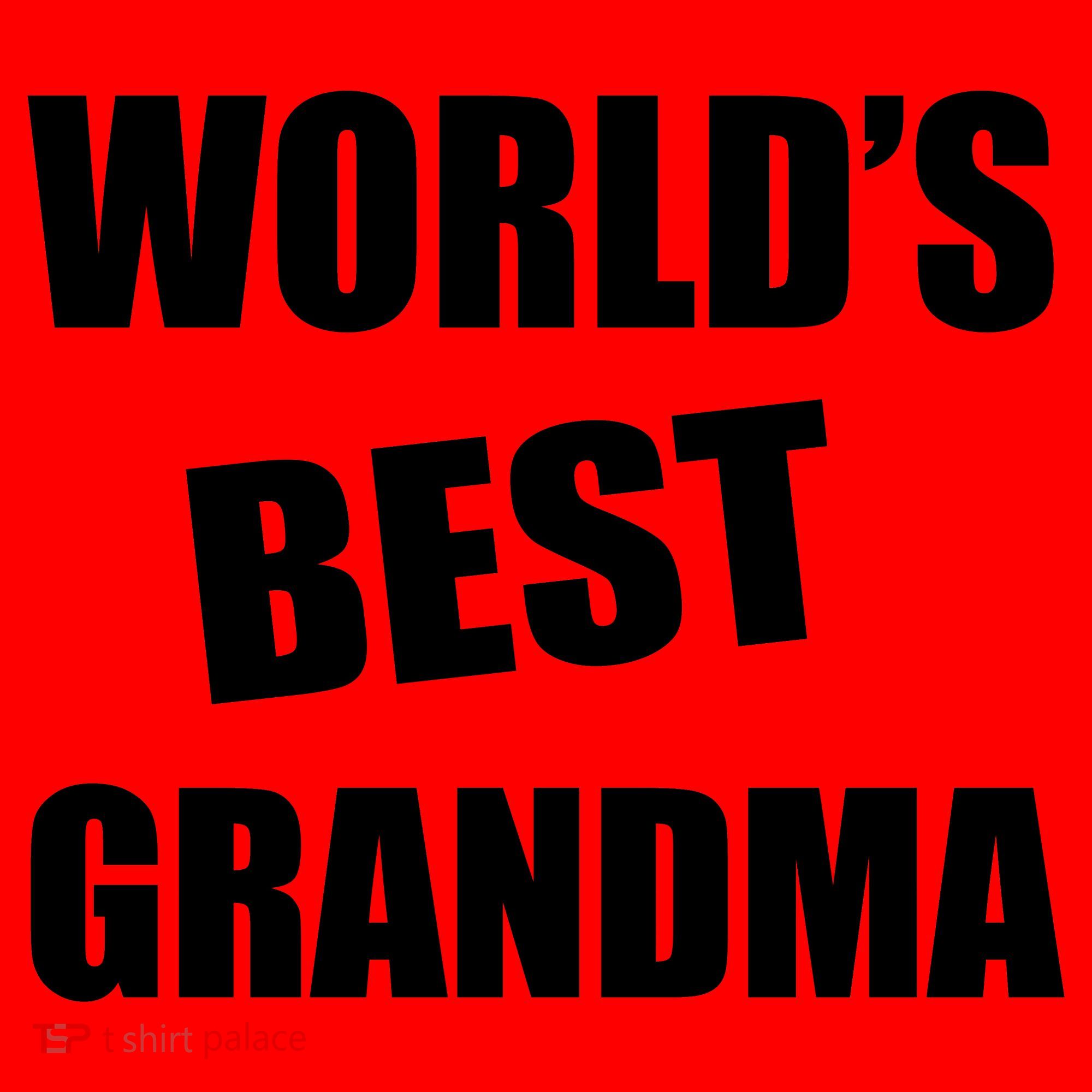 World's Best Grandma Santa Hat