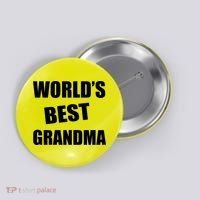 World's Best Grandma Button thumb 0