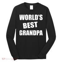 World's Best Grandpa Long Sleeve Shirt thumb 0