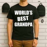 World's Best Grandpa T-Shirt thumb 6