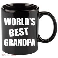 World's Best Grandpa 11oz C Handle Ceramic Mug thumb 0