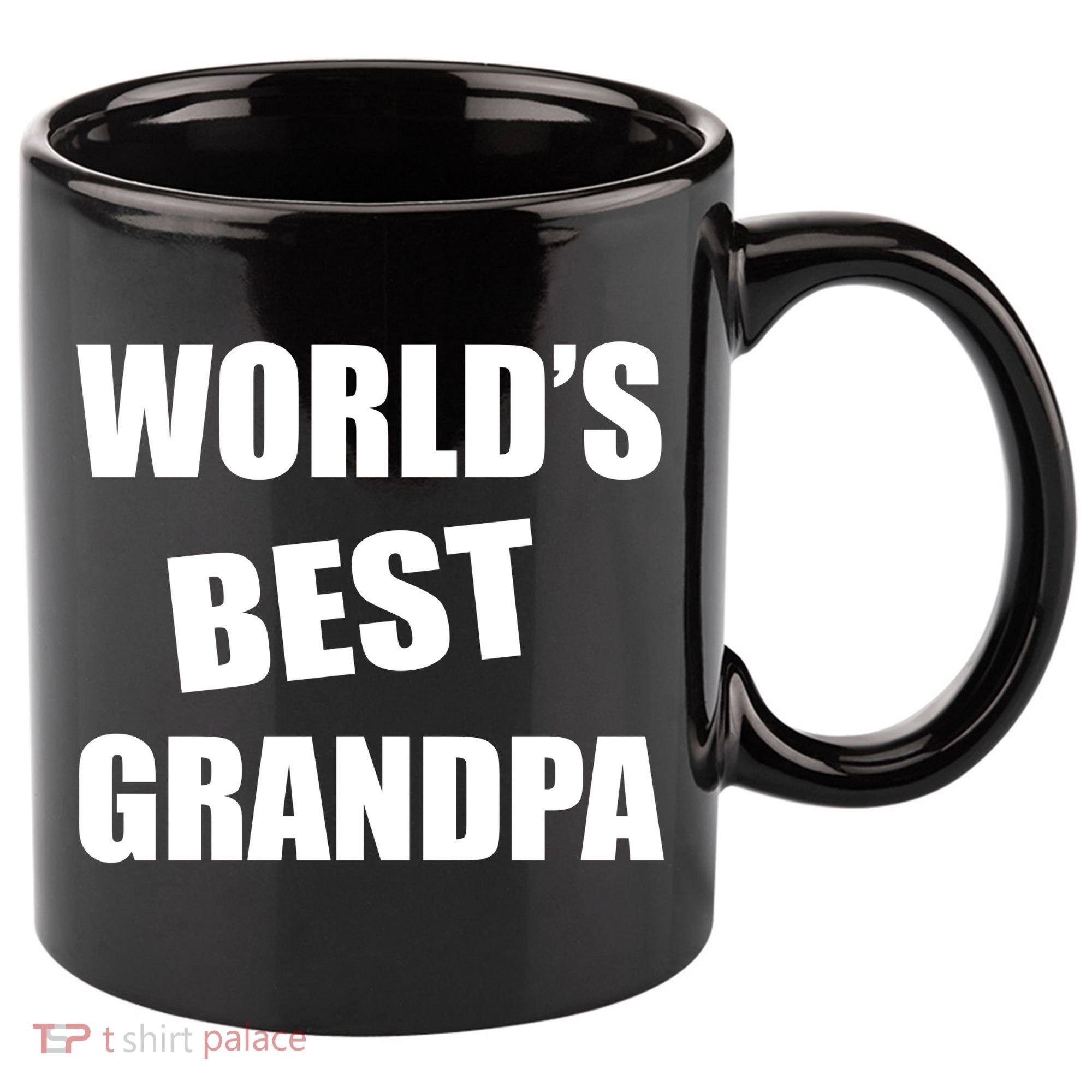 World's Best Grandpa 11oz C Handle Ceramic Mug