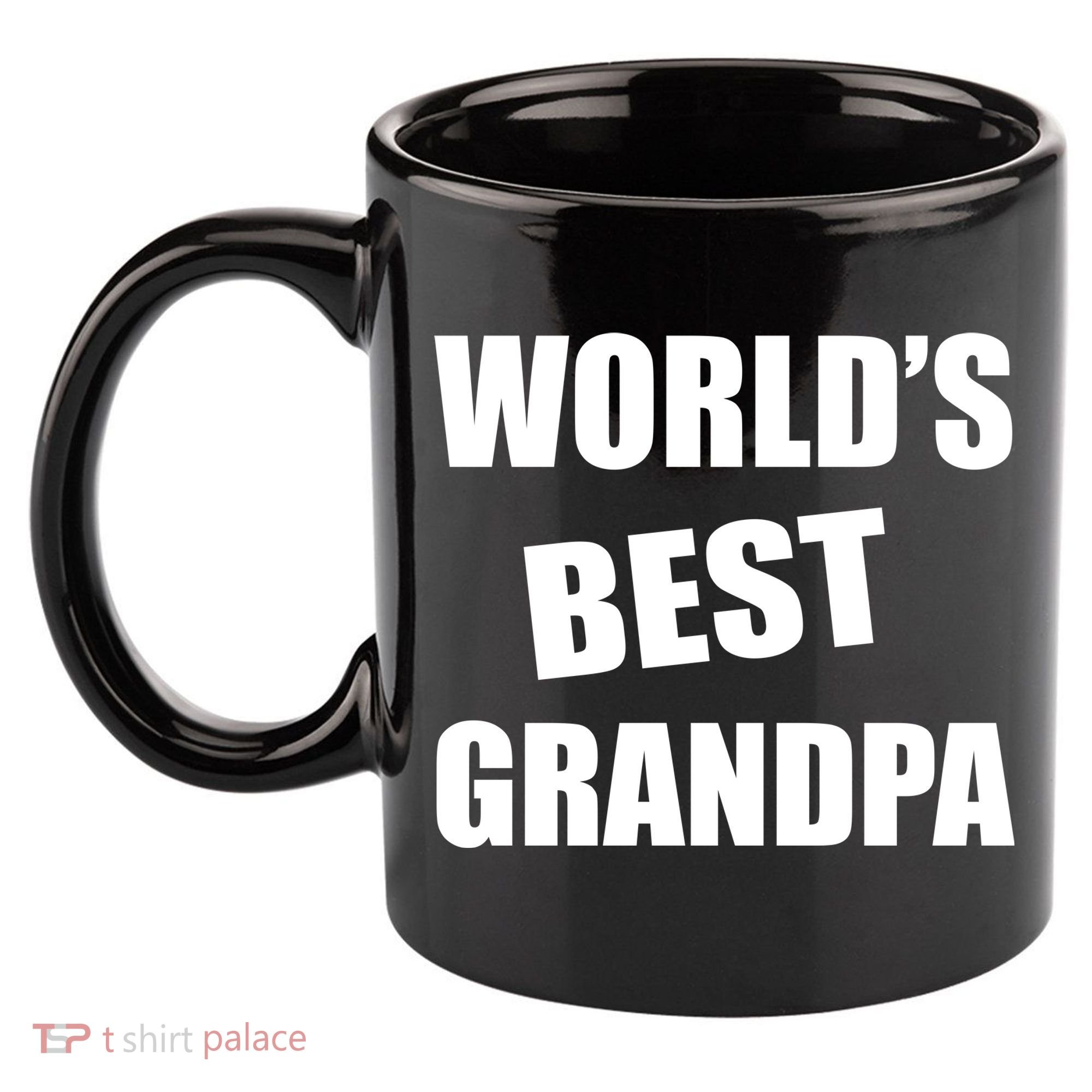 World's Best Grandpa 11oz C Handle Ceramic Mug