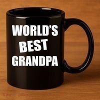 World's Best Grandpa 11oz C Handle Ceramic Mug thumb 3