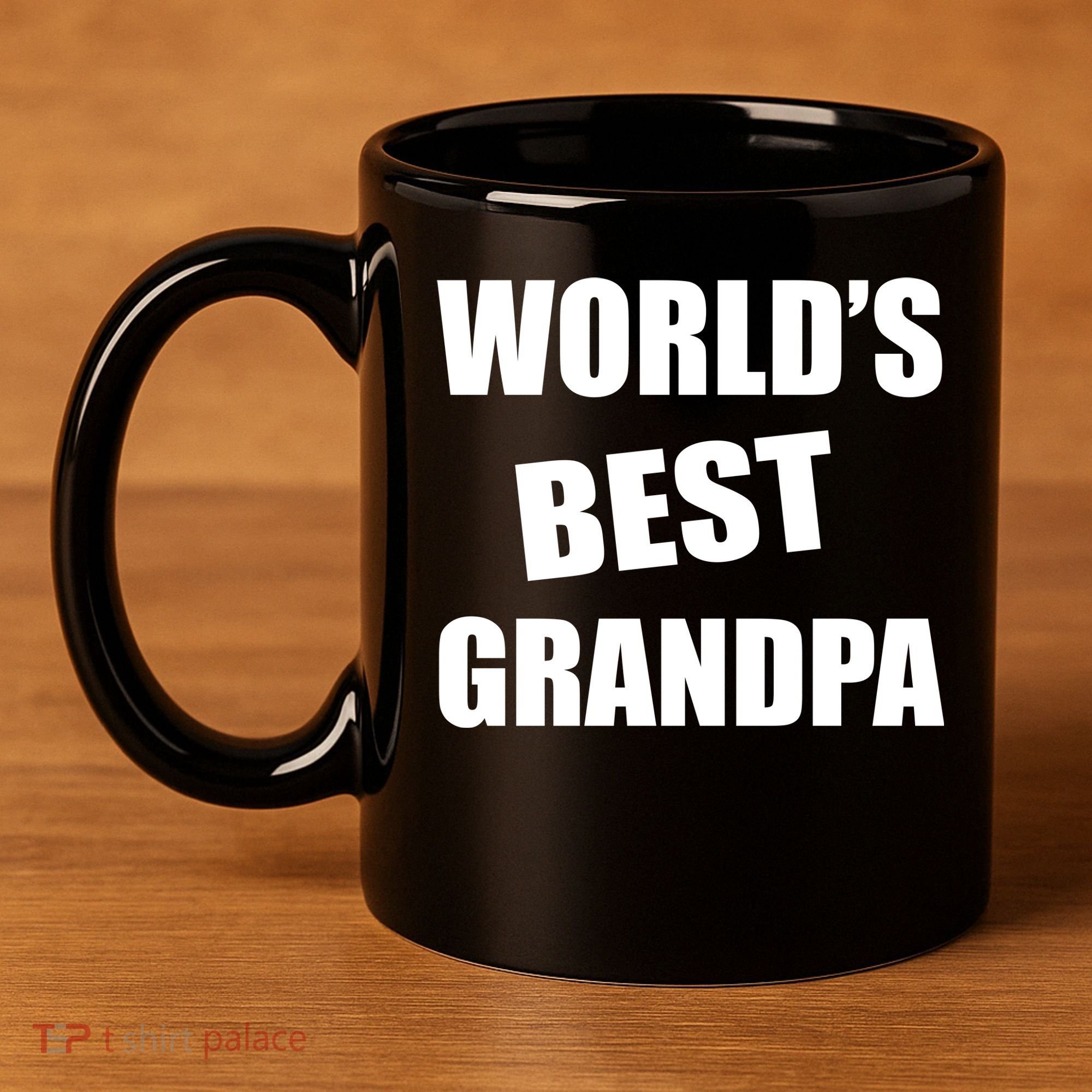 World's Best Grandpa 11oz C Handle Ceramic Mug