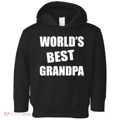 World's Best Grandpa Toddler Hoodie