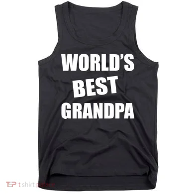 World's Best Grandpa Tank Top