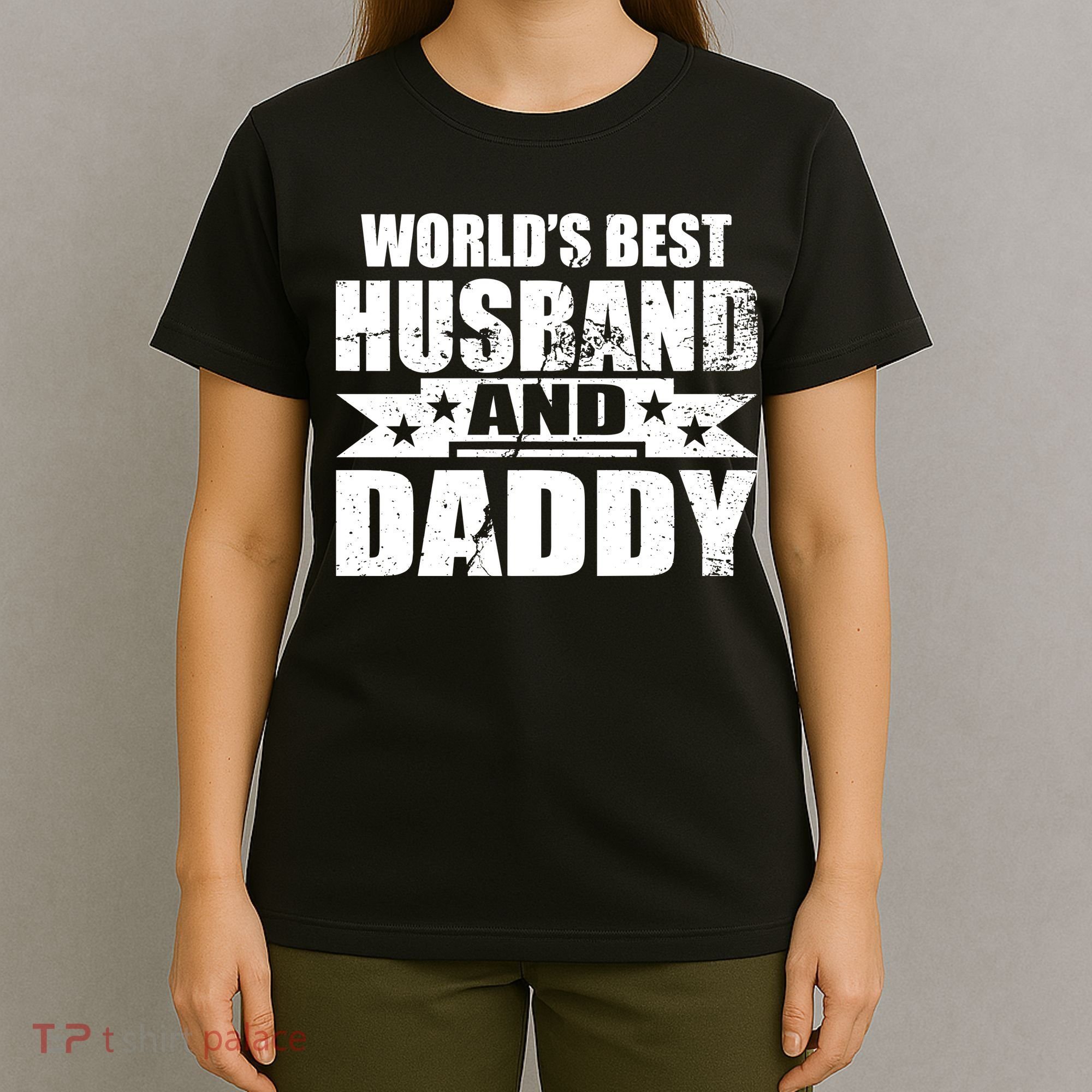 World's Best Husband And Daddy T-Shirt