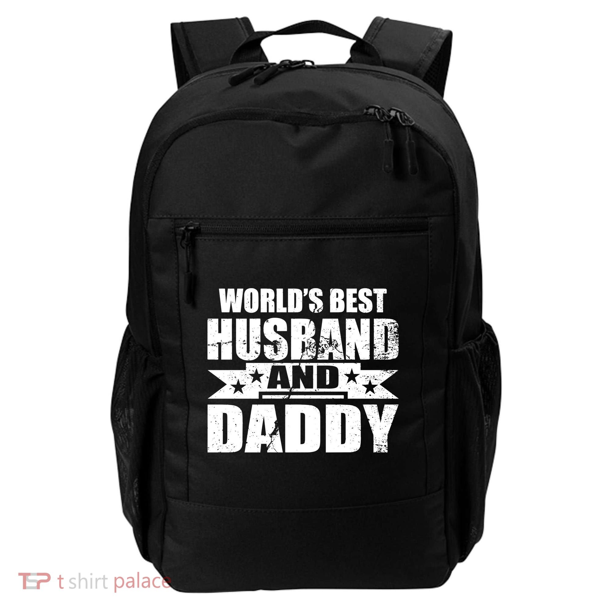 World's Best Husband And Daddy Backpack