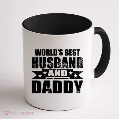 World's Best Husband And Daddy Coffee Mug back