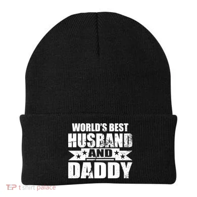 World's Best Husband And Daddy Beanie