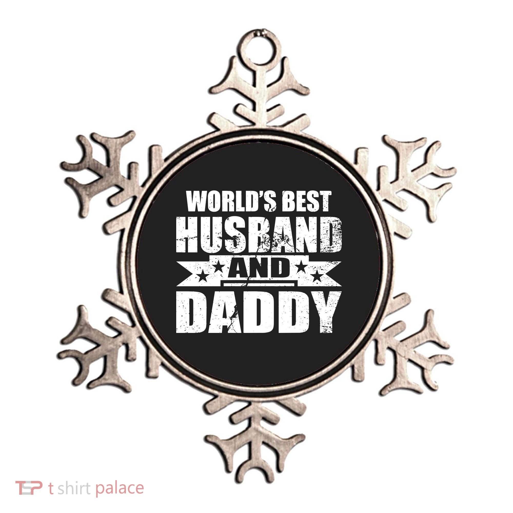 World's Best Husband And Daddy Ornament