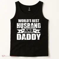 World's Best Husband And Daddy Tank Top thumb 2
