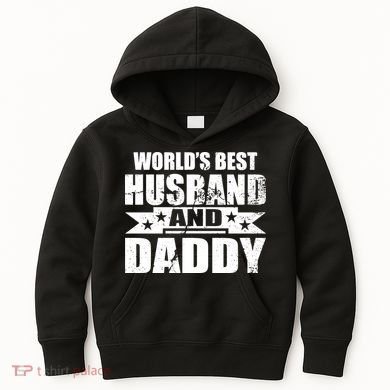 World's Best Husband And Daddy Kids Hoodie