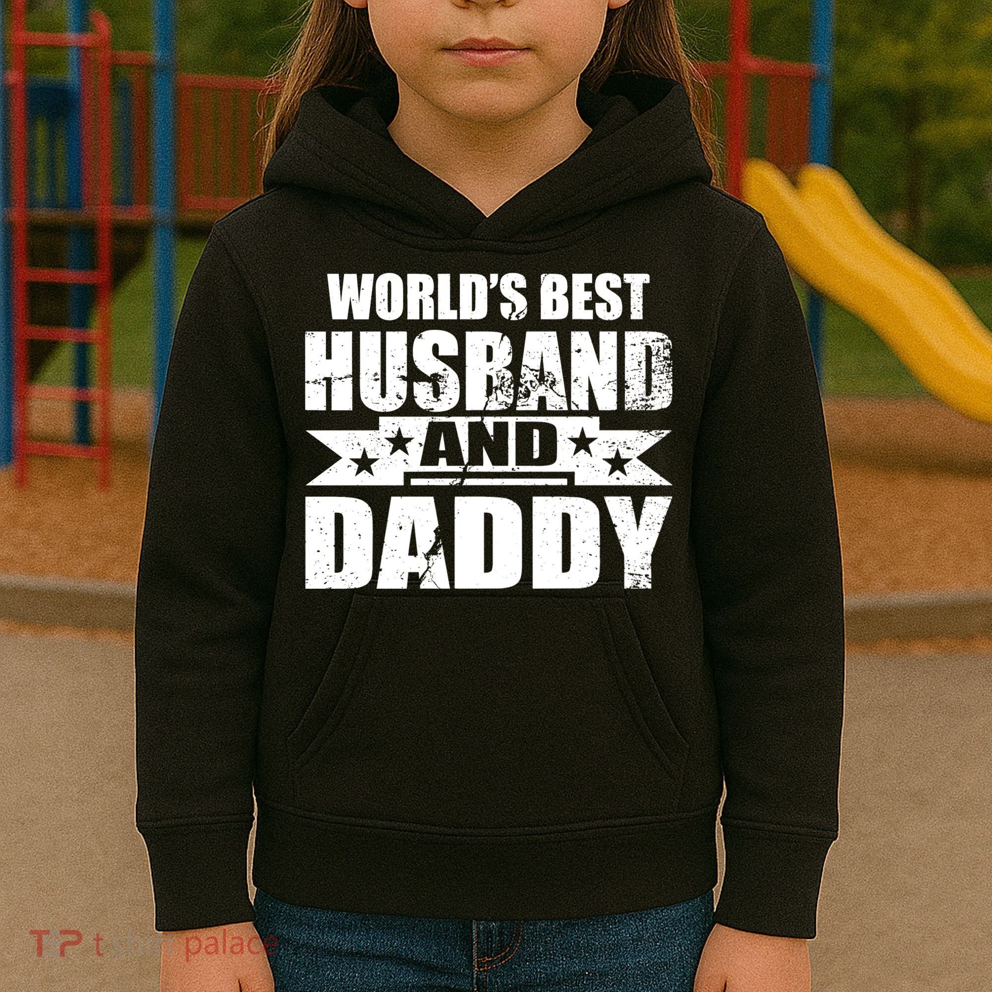 World's Best Husband And Daddy Kids Hoodie