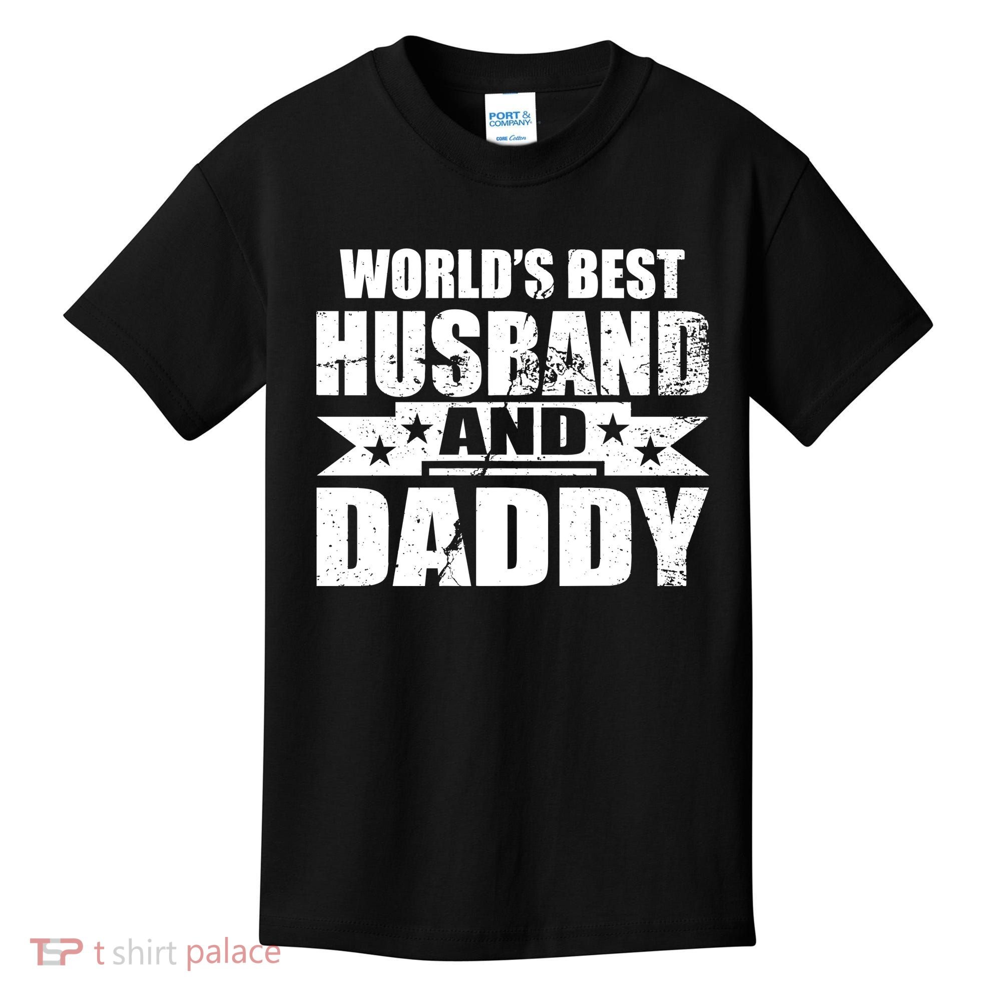 World's Best Husband And Daddy Kids T-Shirt