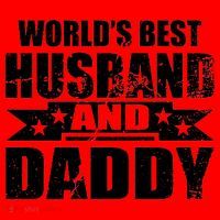 World's Best Husband And Daddy Santa Hat thumb 1