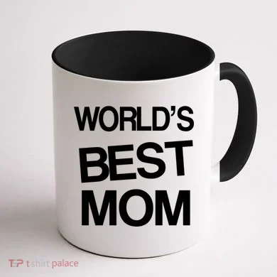 World's Best Mom Coffee Mug back